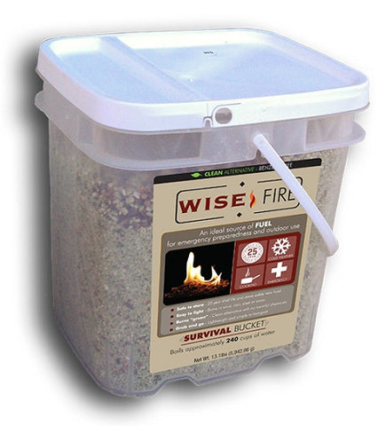 Wise Company 4 Gallon Bucket Wise Fire
