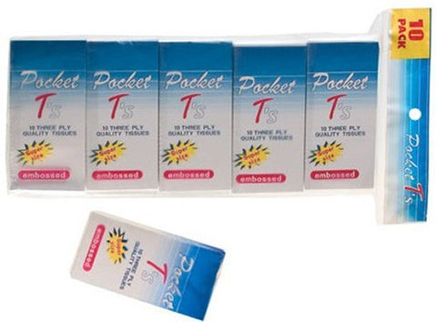Pocket Tissue Packets Case-50