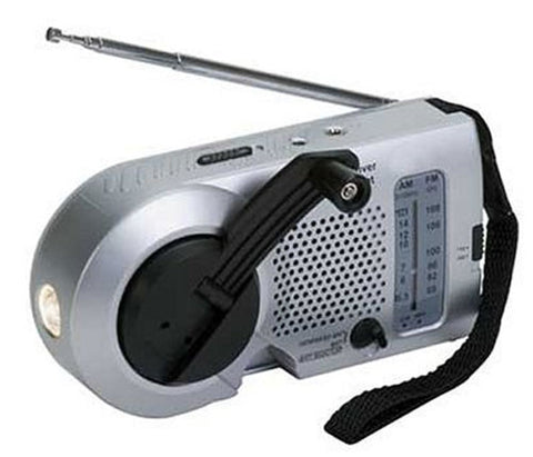 Kaito KA006 Hand Crank Emergency Radio with Flashlight