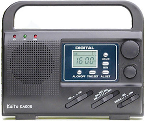 Kaito KA008 Dynamo & Solar Powered Radio