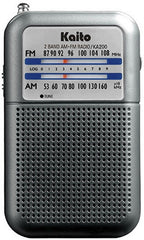 Kaito KA200 Pocket AM/FM Radio Receiver