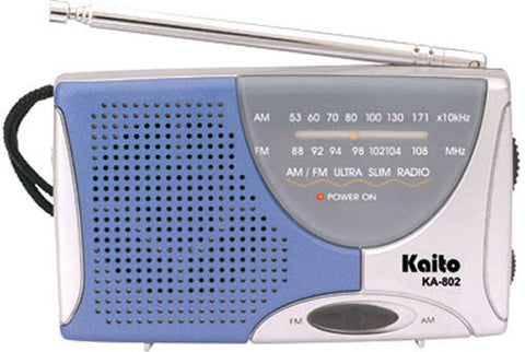 Kaito KA802 Portable pocket sized AM/FM Radio