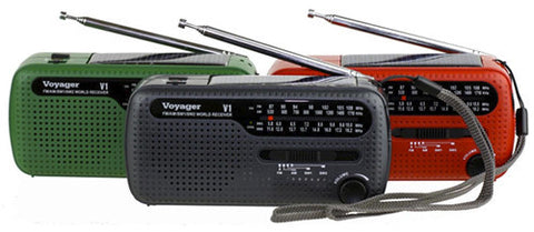 Kaito KAV1 Voyager Radio Red/Green/Gray