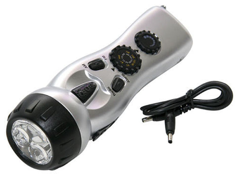 Dynamo Radio Flashlight 4-in-1