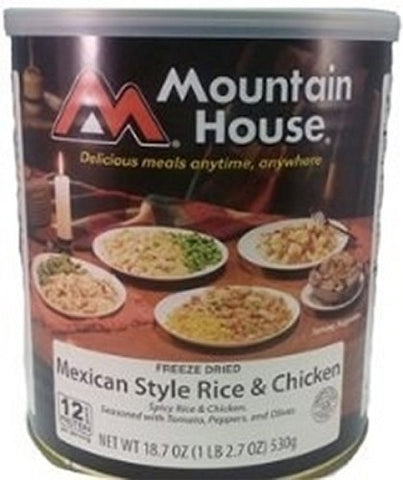Mountain House Mexican Chicken & Rice #10 Can