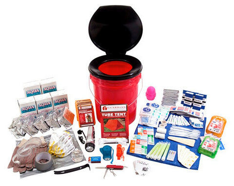 2-Person Guardian Bucket Survival Kit