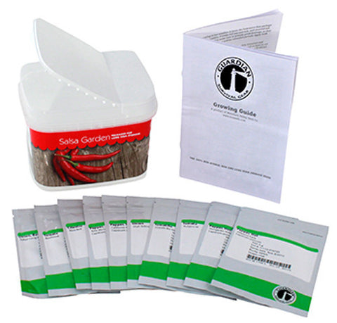 Salsa Bucket of Preparedness Seeds