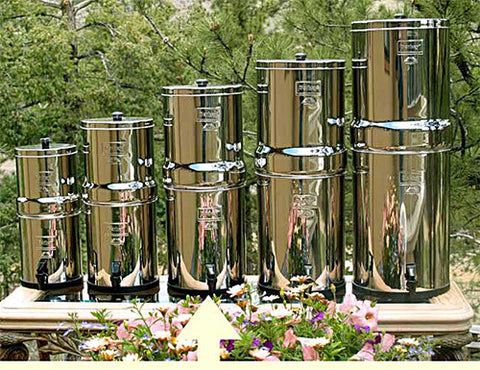 Royal Berkey Portable Water Purification System Shell only