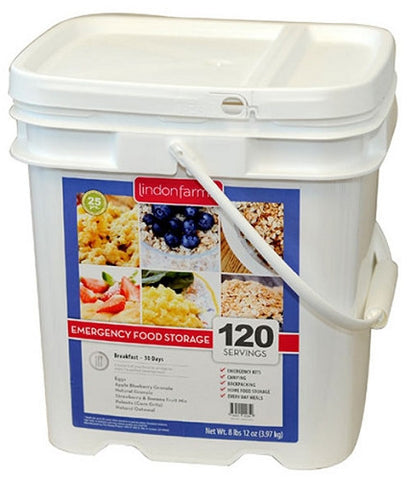 Lindon Farms 120 Servings Breakfast Bucket