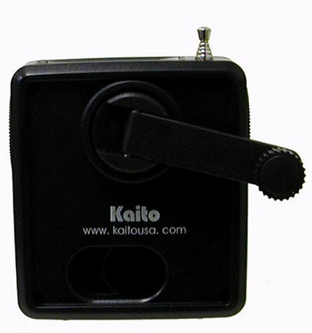 Kaito SB-1059 Mini Hand Crank AM/FM Weather Radio