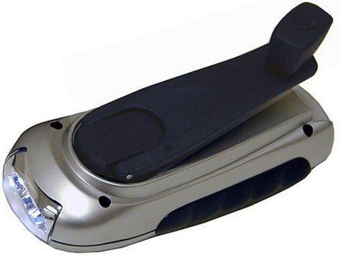 Kaito TF301 3-LED Dynamo, Crank Flashlight